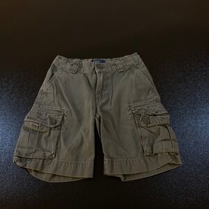 Polo Ralph Lauren Cargo Shorts Casual Outdoor Play Olive Green‎ Baby 5T